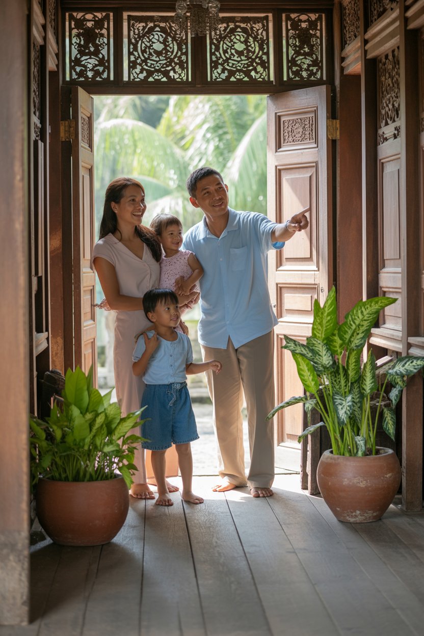a photograph of a smiling indonesian fam b6cflkjxszg9jwprf1isrg efmi wqhqrewfnvsv7udqg